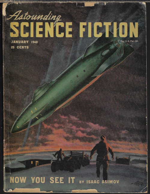 ASTOUNDING (ISAAC ASIMOV; BURT MACFADYEN; WILLIAM BADE; E. E. SMITH; LORNE MACLAUGHTON; E. E. SMITH) - Astounding Science Fiction: January, Jan. 1948 (