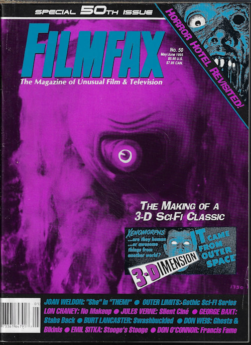 FILMFAX - Filmfax the Magazine of Unusual Film, Television, & Retro Pop Culture #50, May / June 1995 (It Came from Outer Space)