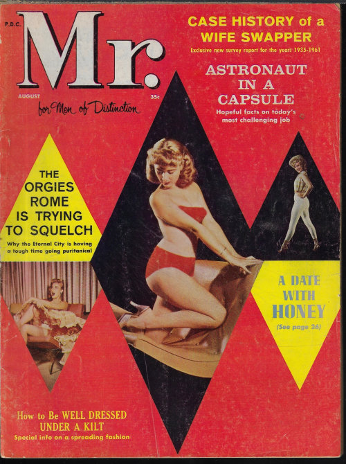 MR. - Mr. For Men of Distinction: August, Aug. 1961