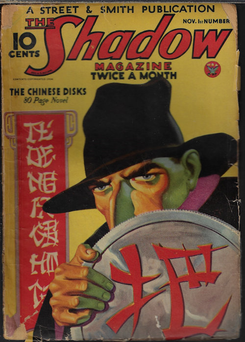 SHADOW (MAXWELL GRANT; ROSWELL BROWN; REID BACON; DEAN CALLAHAN) - The Shadow: November, Nov. 1, 1934 (