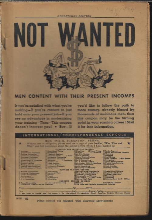 WILD WEST WEEKLY (T. W. FORD; WILLIAM A. TODD; ANDREW A. GRIFFIN; LEE BOND; SAMUEL H. NICKELS; GEORGE C. HENDERSON; KENT BENNETT) - Wild West Weekly: May 8, 1937