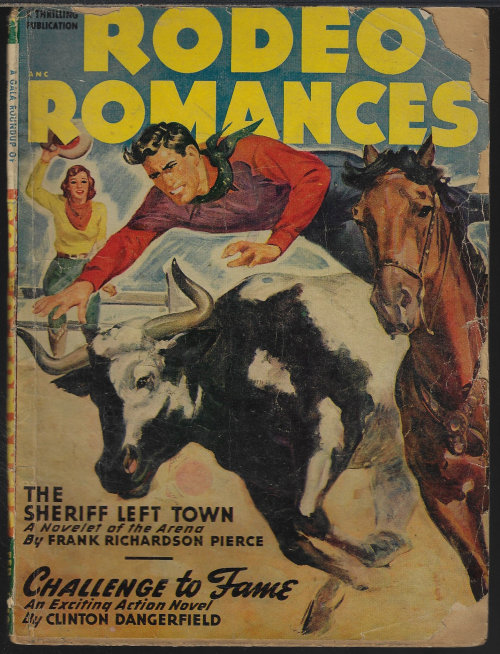 RODEO ROMANCES (CLINTON DANGERFIELD; FRANK RICHARDSON PIERCE; STAN WARLICK; TEX HOLT; JAMES PROPP; JOHNSTON MCCULLEY) - Rodeo Romances: February, Feb. 1949
