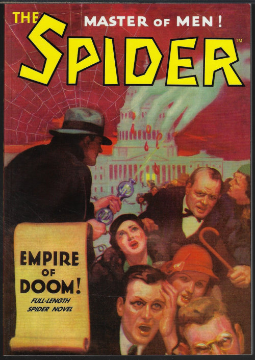 THE SPIDER (NORVELL PAGE WRITING AS GRANT STOCKBRIDGE) - Empire of Doom!; the Spider #5 (Orig. The Spider Magzine: February, Feb. 1934)