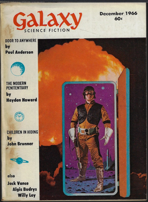 GALAXY (POUL ANDERSON; HAYDEN HOWARD; LARRY NIVEN; JACK VANCE; JOHN BRUNNER; ROBIN SCOTT; R. A. LAFFERTY) - Galaxy Science Fiction: December, Dec. 1966 (
