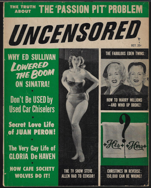 UNCENSORED - Uncensored; October, Oct. 1955