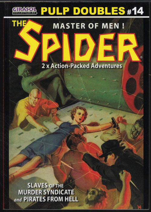 THE SPIDER (GRANT STOCKBRIDGE) - Pulp Doubles #14: Slaves of the Murder Syndicate & Pirates from Hell