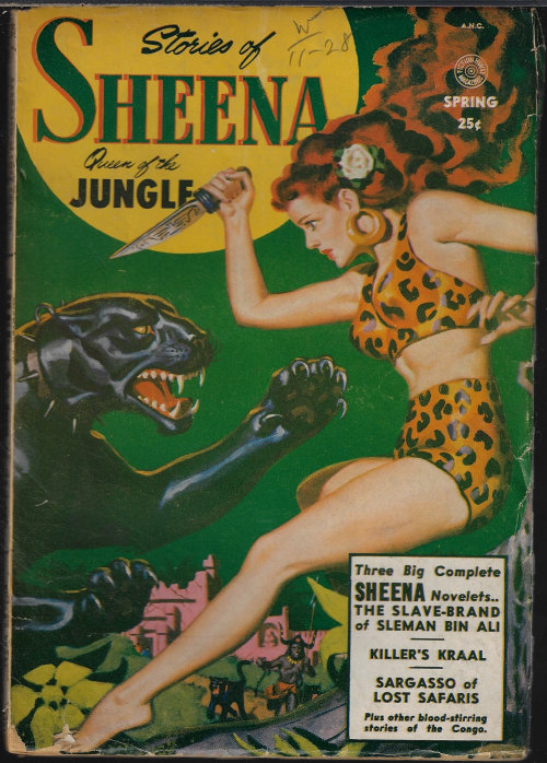 STORIES OF SHEENA (JAMES ANSON BUCK; TOM O'NEILL - Stories of Sheena, Queen of the Jungle: Spring 1951