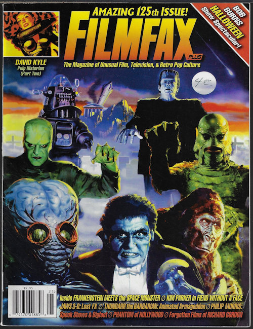 FILMFAXPLUS (FILMFAX) - Filmfaxplus the Magazine of Unusual Film, Television, & Retro Pop Culture #124, Summer 2010 (Creature from the Black Lagoon)
