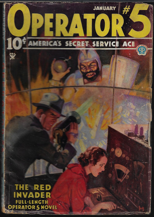 OPERATOR 5 (CURTIS STEELE; EMILE C. TEPPERMAN - Operator #5: January, Jan. 1935 (