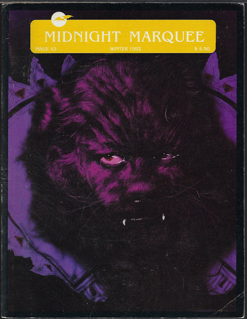 MIDNIGHT MARQUEE - Midnight Marquee: Winter 1992, Issue 43