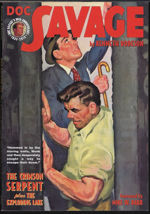 DOC SAVAGE (HAROLD A. DAVIS & LESTER DENT WRITING AS KENNETH ROBESON) - Doc Savage #68: The Crimson Serpent & the Exploding Lake