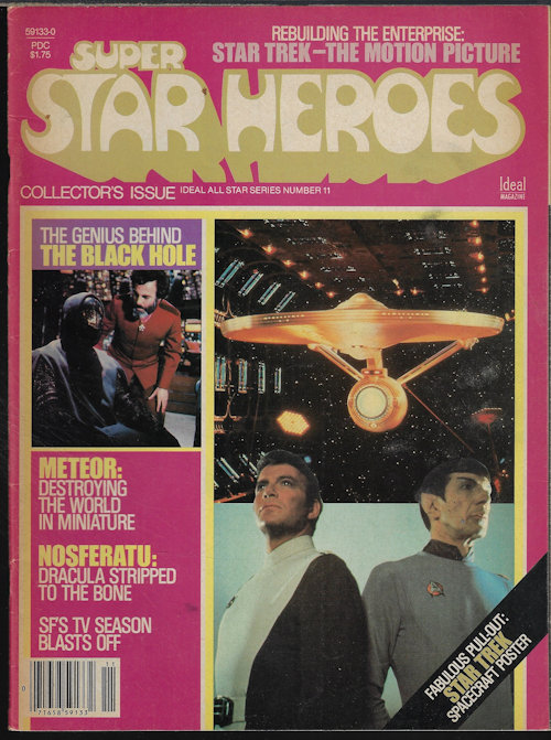 SUPER STAR HEROES - Super Star Heroes: January, Jan. 1980, Number 11 (Nosferatu - the Vampyre; Star Trek Teh Motion Picture; the Black Hole; Buck Rogers; Meteor)