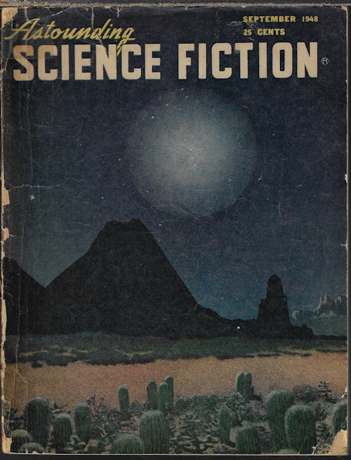 ASTOUNDING (GEORGE O. SMITH; L. RON HUBBARD AS RENE LAFAYETTE; PETER PHILLIPS; MARK CHAPMAN LEE; JOHN D. MACDONALD; ARTHUR C. CLARKE; R. S. RICHARDSON) - Astounding Science Fiction: September, Sept. 1948