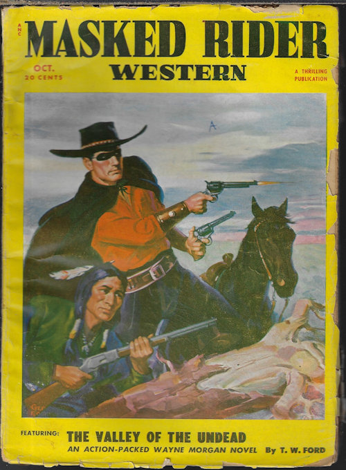 MASKED RIDER WESTERN (T. W. FORD; ROLLIN BROWN; WILLIAM L. HOPSON; DIXON WELLS; JOHN A. THOMPSON) - Masked Rider Western: October, Oct. 1951