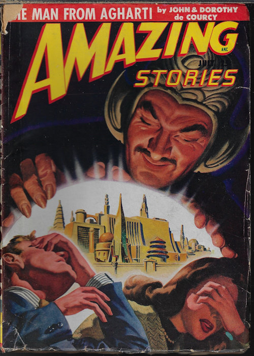 AMAZING (JOHN & DOROTHY DE COURCY; A. K. JARVIS; WILLIAM P. MCGIVERN; CHARLES RECOUR; IRVING GERSON; BERKELEY LIVINGSTON; ROG PHILLIPS) - Amazing Stories: July 1948
