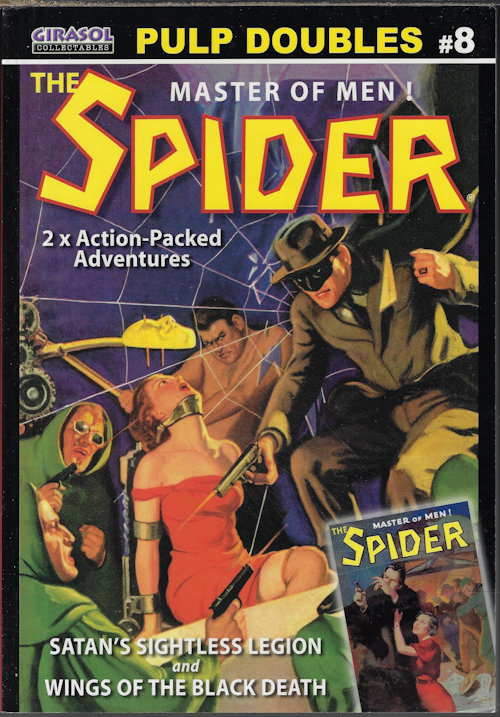 THE SPIDER (GRANT STOCKBRIDGE) - Pulp Doubles #8: The Spider; Wings of the Black Death & Satan's Sightless Legion