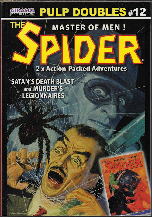 THE SPIDER (GRANT STOCKBRIDGE) - Pulp Doubles #12: The Spider; Satan's Death-Blast and Murder's Legionnaires
