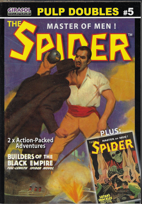 THE SPIDER (GRANT STOCKBRIDGE) - Pulp Doubles #5: The Spider; Builders of the Dark Empire & Satan's Shackles
