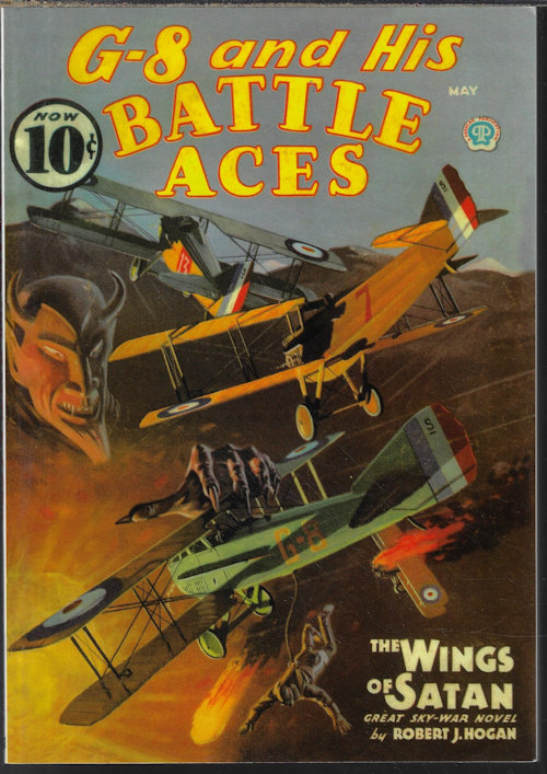 G-8 AND HIS BATTLE ACES (ROBERT J. HOGAN) - G-8 and Has Battle Aces: May 1936 (Reprint)(