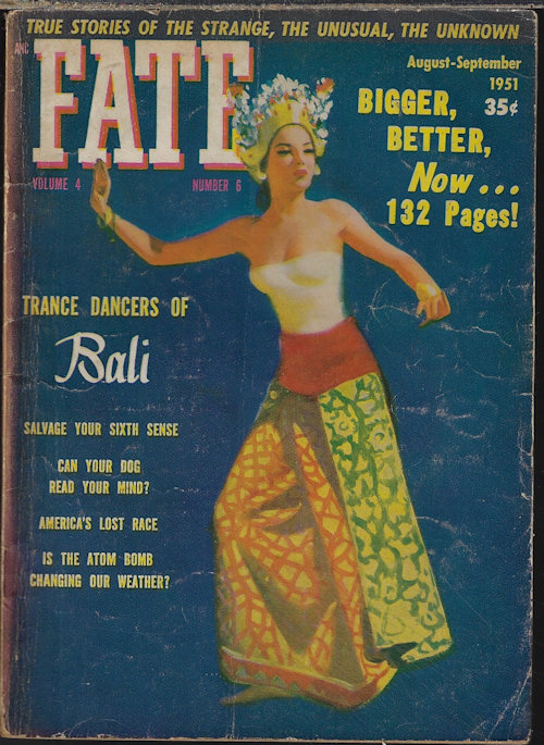 FATE (RAY PALMER) - Fate: August, Aug. - September, Sept. 1951