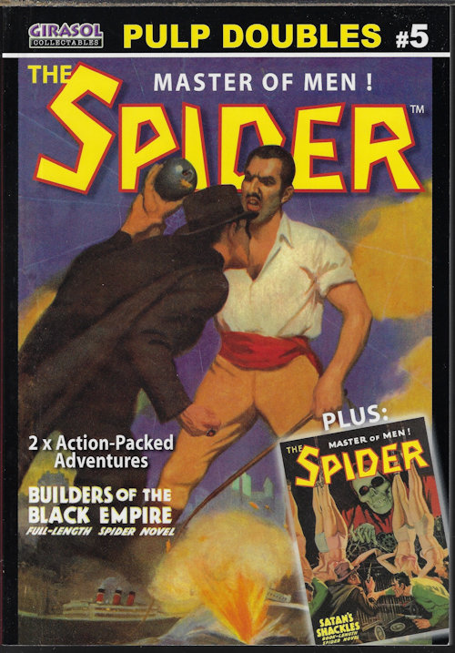 THE SPIDER (GRANT STOCKBRIDGE) - Pulp Doubles #5: The Spider; Builders of the Dark Empire & Satan's Shackles
