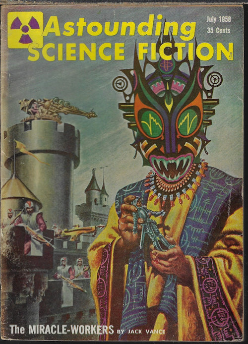 ASTOUNDING (JACK VANCE; RALPH WILLIAMS; CHRISTOPHER ANVIL; HAL CLEMENT) - Astounding Science Fiction: July 1958 (
