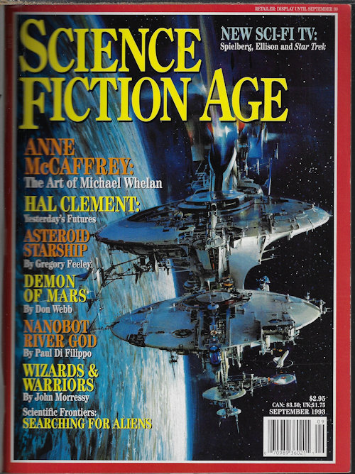 SCIENCE FICTION AGE (GREGORY FEELEY; MARTHA SOUKUP; PAUL DI FILIPPO; JOHN MORRESSY; GREG COSTIKYAN; D. WILLIAM SHUNN; DON WEBB) - Science Fiction Age: September, Sept. 1993