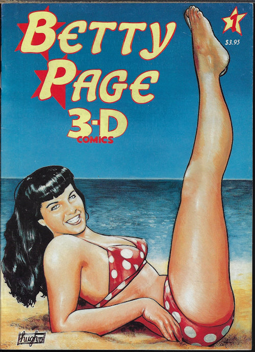 BETTY PAGE - Betty Page 3-D Comics
