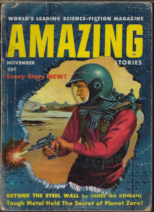 AMAZING (JAMES IRA KENDAHL; IVAR JORGENSON; PAUL W. FAIRMAN; C. H. THOMAS - AKA MILTON LESSER; IVOR JORGENSON) - Amazing Stories: November, Nov. 1955