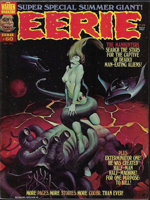 EERIE - Eerie #60, September, Sept. 1974
