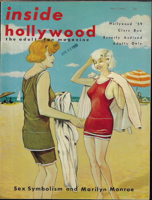 INSIDE HOLLYWOOD (MARILYN MONROE) - Inside Hollywood; the Adult Fan Magazine: May 1960