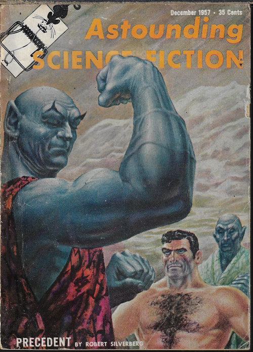 ASTOUNDING (ROBERT SILVERBERG; JON STOPA; CHRISTOPHER ANVIL; GORDON R. DICKSON; ROBERT A. HEINLEIN; ISAAC ASIMOV) - Astounding Science Fiction: December, Dec. 1957 (