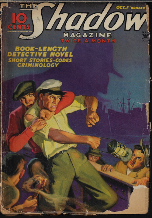 SHADOW (MAXWELL GRANT; HENRY LYSING; STEVE FISHER; DEAN CALLAHAN; JAY J. KALEZ) - The Shadow: October, Oct. 1, 1935 (