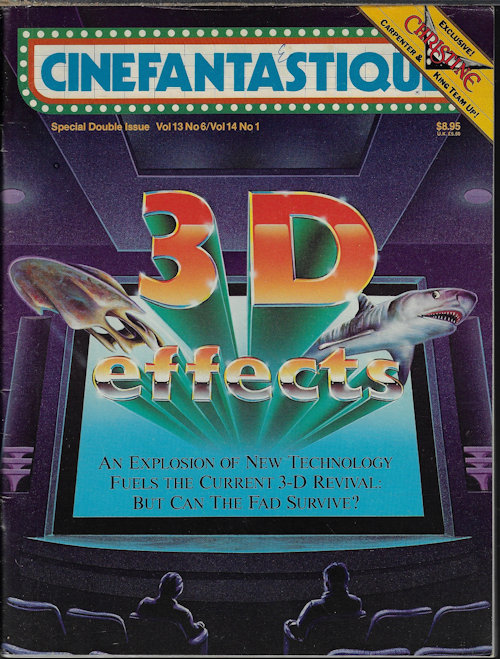 CINEFANTASTIQUE (STEPHEN KING; DARIO ARGENTO) - Cinefantastique: September, Sept. 1983 (