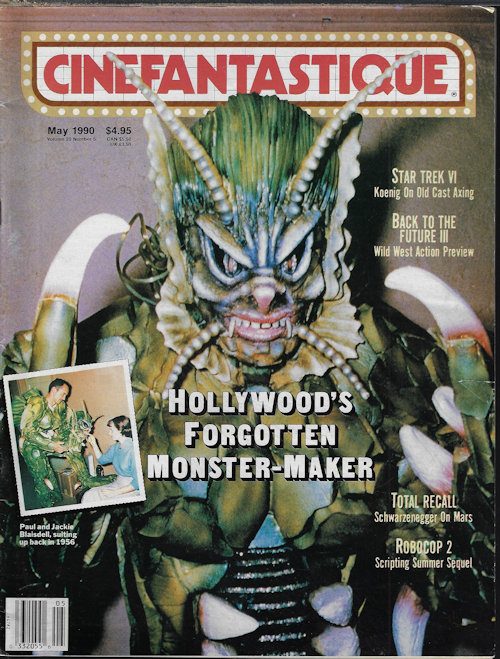 CINEFANTASTIQUE - Cinefantastique: May 1990 (Robocop 2; Star Trek IV; Total Recall; Tales from the Darkside; More)