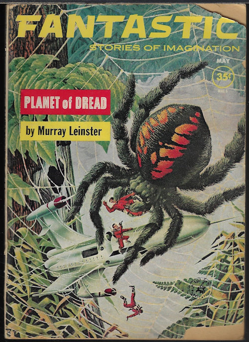 FANTASTIC (MURRAY LEINSTER; JESSE ROARKE; JACK SHARKEY; DAVID R. BUNCH; KAREN ANDERSON; GEORGE WHITLEY - AKA A. BERTRAM CHANDLER) - Fantastic Stories of the Imagination: May 1962