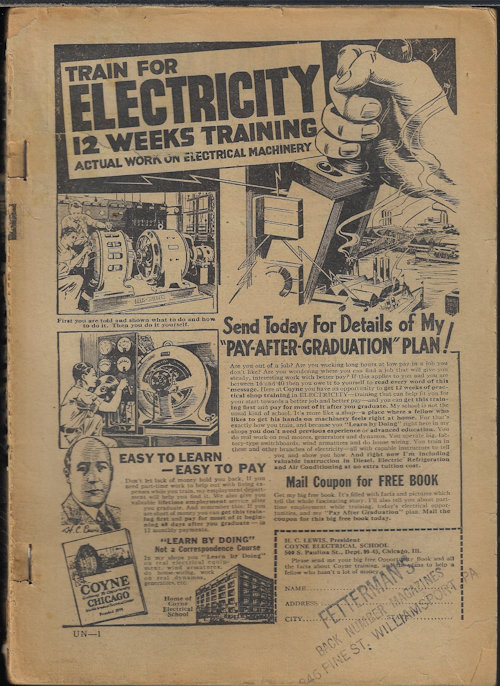 UNKNOWN (MARIAN O'HEARN; J. ALLAN DUNN; A. E. VAN VOGT; HARRY WALTON; LESTER DEL REY; WILLY LEY; THEODORE STURGEON) - Unknown Worlds: January, Jan. 1940
