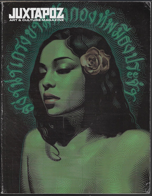 JUXTAPOZ (CLAYTON BROTHERS; VHILS; SHAWN STUSSY; MAC; NATALIA FABIA; HENRY LEWIS; STACY PERALTA) - Juxtapoz Art & Culture: #103; August, Aug. 2009