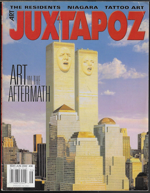 JUXTAPOZ (DOUG WEBB; THE RESIDENTS; MIKE DAVIS) - Juxtapoz Art: #38; May / June 2002