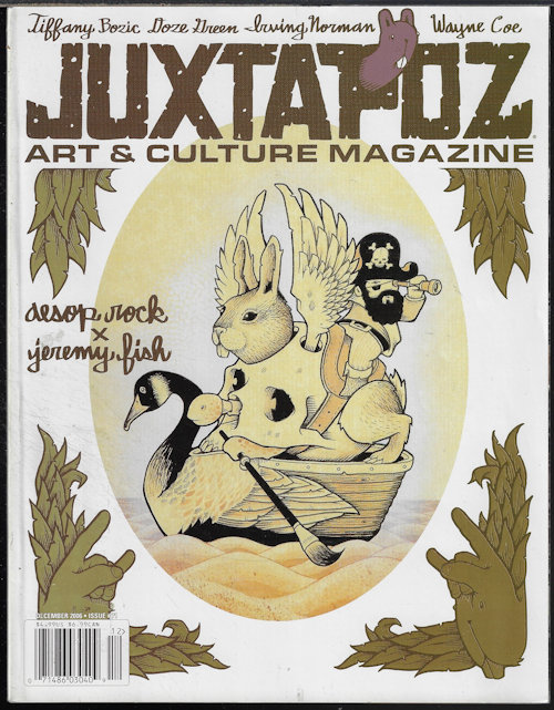 JUXTAPOZ ()DOUG BOURGEOIS; WAYNE COE; JEREMY FISH) - Juxtapoz Art: #71; December, Dec. 2006