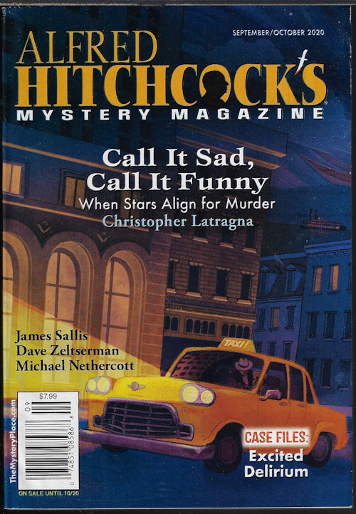 ALFRED HITCHCOCK MYSTERY (ELLIOTT F. SWEENEY; DAN CRAWFORD; JANE PENDJIKY; CHRISTOPHER LATRAGNA; SHARON JARVIS; JAMES SALLIS; WOUTER BOONSTRA; STEVEN GORE; RICHARD FREEBORN; JOHN PAUL DAVIES; DAVE ZELTSERMAN; MICHAEL NETHERCOTT; TOM LARSEN; BOB TIPPEE;+) - Alfred Hitchcock Mystery Magazine: September, Sept. / October, Oct. 2020