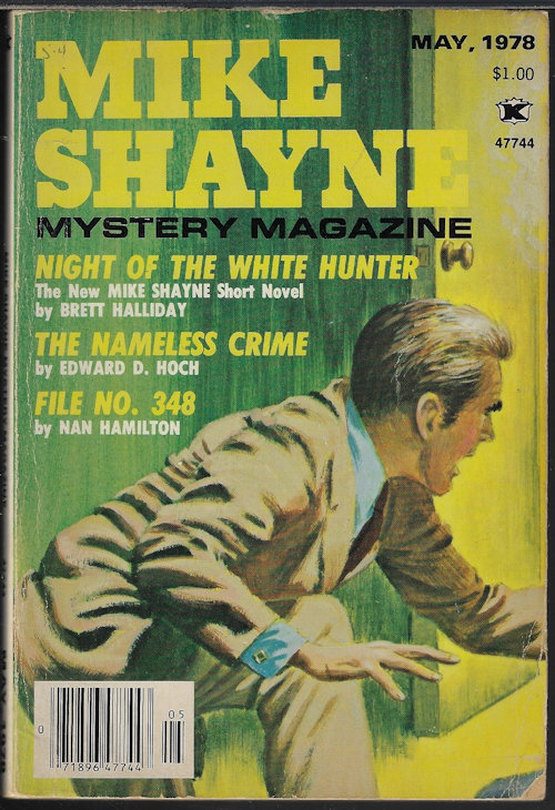 MIKE SHAYNE MYSTERY (BRETT HALLIDAY; EDWARD D. HOCH; JACK LEAVITT; MARILYN WHITESIDE; NAN HAMILTON; NICK O'DONOHOE; ROBERT H. CURTIS; R. G. HALLAWELL; R. TUTTLE) - Mike Shayne Mystery Magazine: May 1978