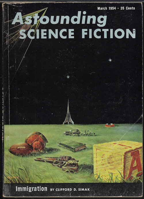 ASTOUNDING (CLIFFORD D. SIMAK; ARTHUR ZIRAL; WALTER M. MILLER, JR.; ISAAC ASIMOV; J. G. HOCKING) - Astounding Science Fiction: March, Mar. 1954