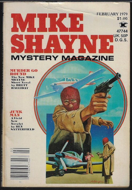 MIKE SHAYNE MYSTERY (BRETT HALLIDAY; BEN SATTERFIELD; RUSS CONE; WILLIAM L. FIELDHOUSE; MIKE TAYLOR; JACK LEAVITT) - Mike Shayne Mystery Magazine: February, Feb. 1979