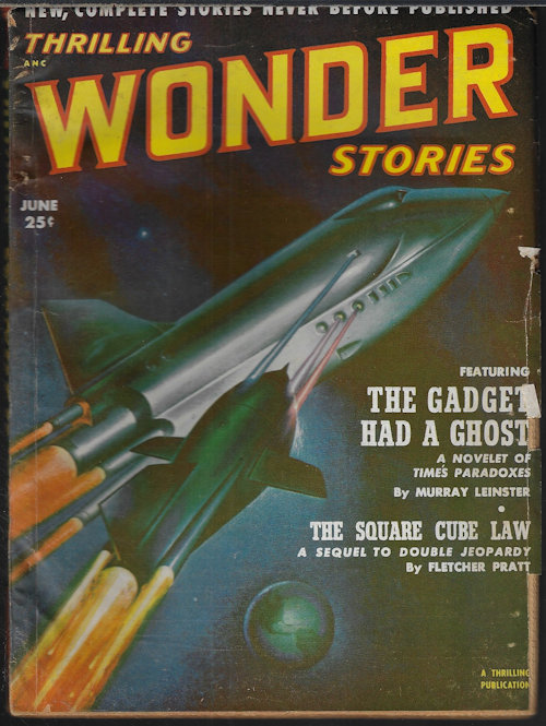 THRILLING WONDER (MURRAY LEINSTER; FLETCHER PRATT; GEORGE O. SMITH; WALLACE UMPHREY; R. J. MCGREGOR; FRITZ LEIBER; JAMES BLISH; JEROME BIXBY) - Thrilling Wonder Stories: June 1952