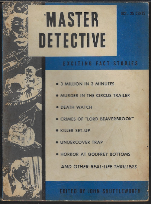 MASTER DETECTIVE - Master Detective Exciting Fact Stories: October, Oct. 1950