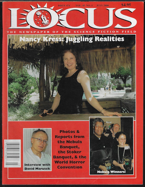 LOCUS (NANCY KRESS) - Locus the Newspaper of the Science Fiction Field: #474, July 2000