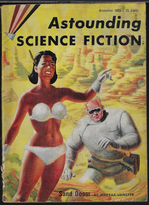ASTOUNDING (ROBERT RANDALL - AKA RANDALL GARRETT & ROBERT SILVERBERG; MICHAEL SHAARA; ALGIS BUDRYS; ISAAC ASIMOV) - Astounding Science Fiction: December, Dec. 1955