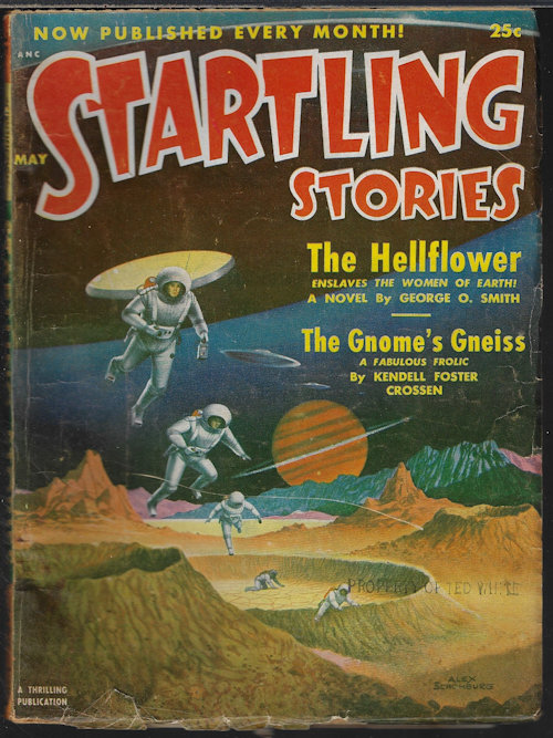 STARTLING (GEORGE O. SMITH; KENDELL FOSTER CROSSEN; MARGARET ST, CLAIR; ERIC FRANK RUSSELL; ROBERT ZACKS) - Startling Stories: May 1952 (