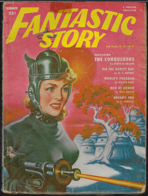 FANTASTIC STORY (DAVID H. KELLER; M. F. RUPERT; ALLEN K. LANG; MATT LEE; DAVE DRYFOOS; KELVIN KENT - AKA HRNRY KUTTNER; A. CONNELL; WIL GARTH) - Fantastic Story: Summer 1951